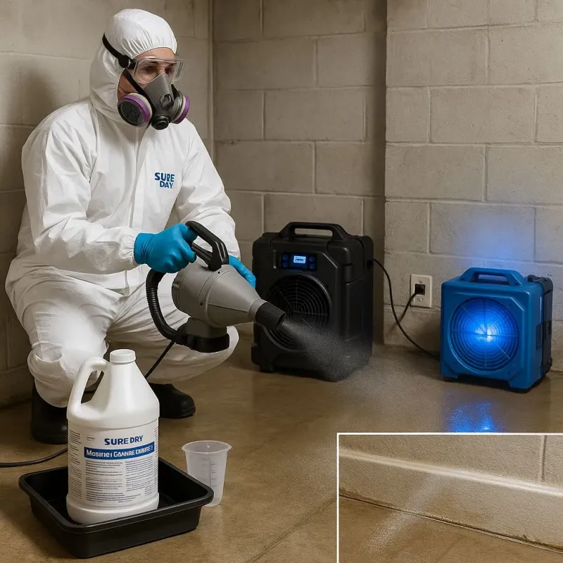 Sanitization and Odor Removal process in Victorville, CA